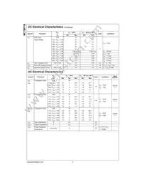 NC7SP19L6X Datasheet Page 5