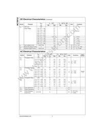NC7SP32L6X Datasheet Page 5