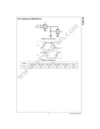 NC7SP32L6X Datasheet Page 6