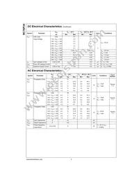 NC7SP34L6X Datasheet Page 5