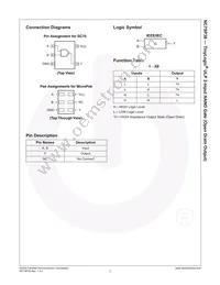 NC7SP38L6X Datasheet Page 3