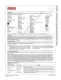 NC7SP38L6X Datasheet Page 12