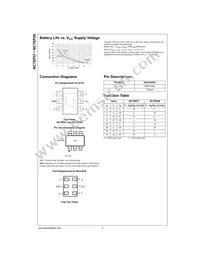 NC7SP57L6X Datasheet Page 3