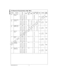 NC7SP74L8X Datasheet Page 7