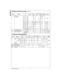 NC7SV157L6X Datasheet Page 5