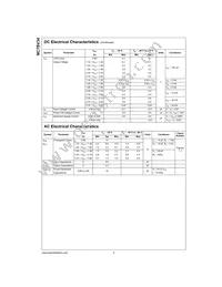 NC7SV34L6X Datasheet Page 5