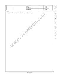 NC7SZ125M5 Datasheet Page 4