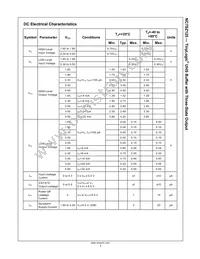 NC7SZ125M5 Datasheet Page 5