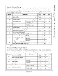 NC7SZ126M5 Datasheet Page 3