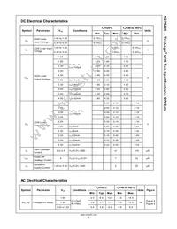 NC7SZ86M5 Datasheet Page 5