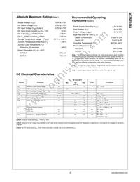 NC7SZD384P5X Datasheet Page 3