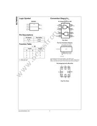NC7WP00K8X Datasheet Page 3
