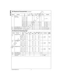 NC7WP00K8X Datasheet Page 5