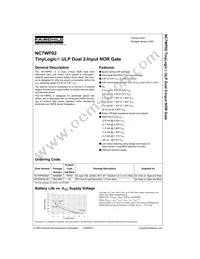 NC7WP02L8X Datasheet Page 2
