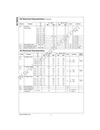 NC7WP02L8X Datasheet Page 5
