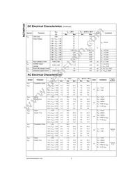 NC7WP125L8X Datasheet Page 5