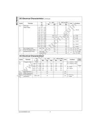 NC7WV04P6X Datasheet Page 5