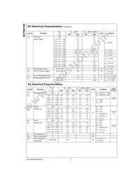 NC7WV125K8X Datasheet Page 5