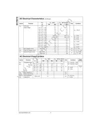 NC7WV16L6X Datasheet Page 5