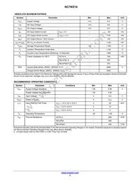 NC7WZ16P6 Datasheet Page 3