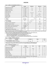 NCD5700DR2G Datasheet Page 4