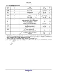 NCL2801CFADR2G Datasheet Page 4