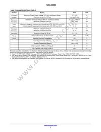 NCL30083BDMR2G Datasheet Page 4