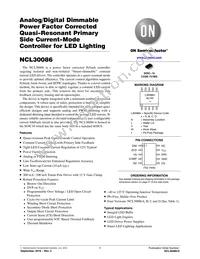 NCL30086BDR2G Datasheet Cover