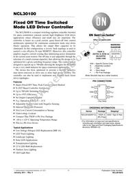 NCL30100SNT1G Datasheet Cover