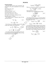 NCL30105DR2G Datasheet Page 17