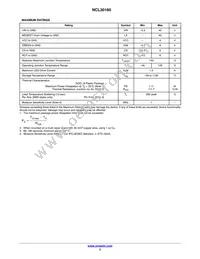 NCL30160DR2G Datasheet Page 3