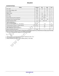 NCL30161MNTXG Datasheet Page 3