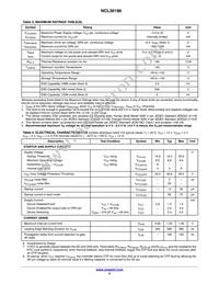 NCL30186ADR2G Datasheet Page 5