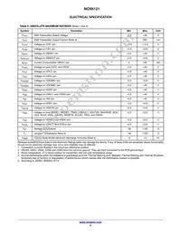 NCN5121MNTWG Datasheet Page 5