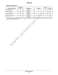 NCP1015ST65T3G Datasheet Page 20