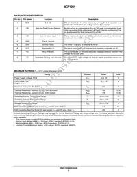 NCP1201D60R2G Datasheet Page 4