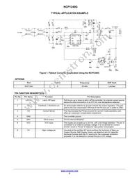 NCP1240GD065R2G Datasheet Page 2