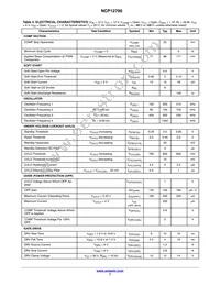 NCP12700BMTTXG Datasheet Page 7
