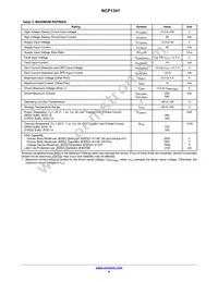 NCP1341A1D1R2G Datasheet Page 4