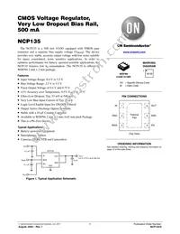 NCP135BMT040TBG Datasheet Cover