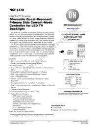NCP1370BDR2G Datasheet Cover