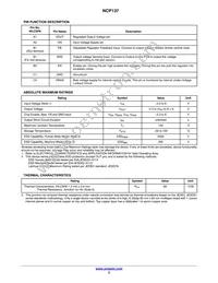 NCP137AFCT120T2G Datasheet Page 3