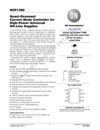 NCP1380BDR2G Datasheet Cover