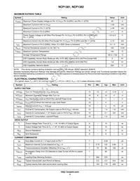 NCP1381DR2G Datasheet Page 4