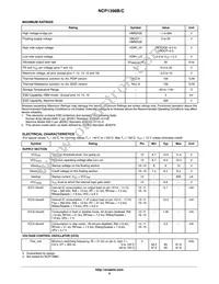 NCP1398CDR2G Datasheet Page 5