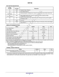 NCP139AFCT120T2G Datasheet Page 3