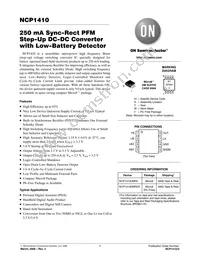 NCP1410DMR2G Datasheet Cover