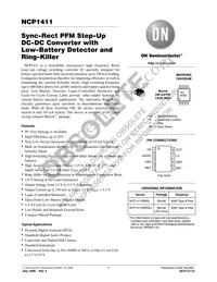 NCP1411DMR2G Datasheet Cover