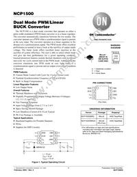 NCP1500DMR2G Datasheet Cover