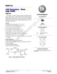 NCP151AAMX330180TCG Datasheet Cover